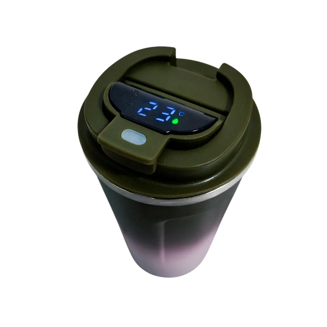 COPO ISOTÉRMICO COM TERMÔMETRO LED 510 ML