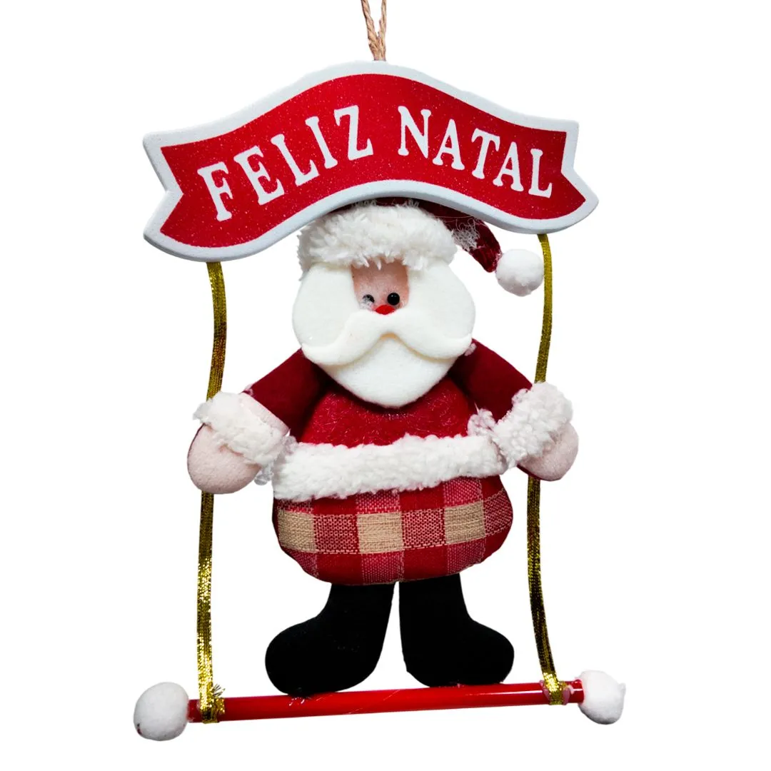 GUIRLANDA BONECO XADREZ 19CM X 25CM SORTIDOS 