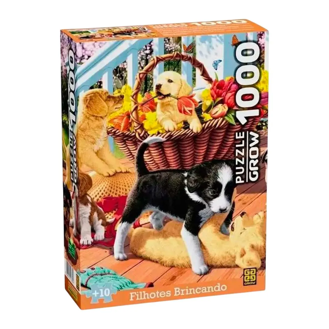 P1000 FILHOTES BRINCANDO