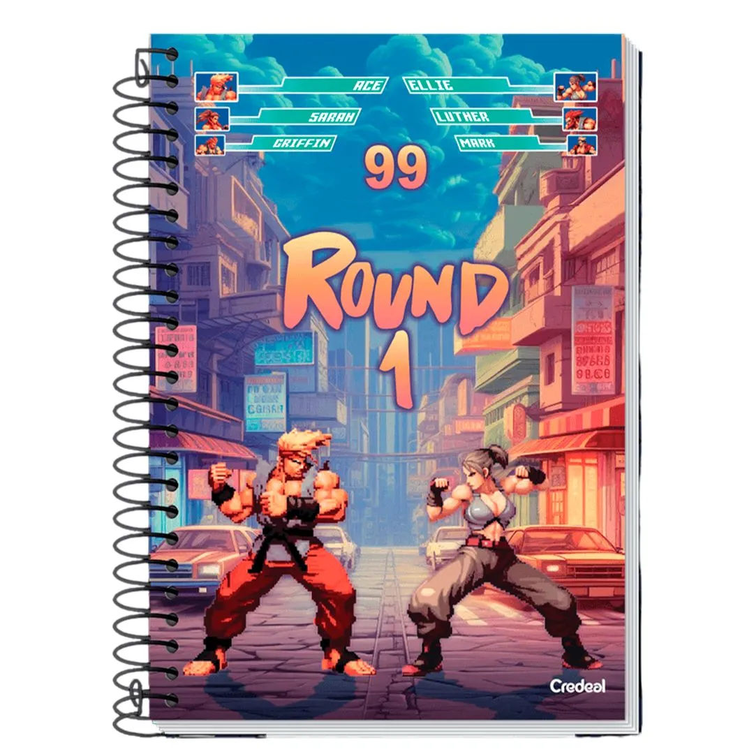 CADERNO UNIVERSITÁRIO 160 FOLHAS MY COLLECTION MASCULINO