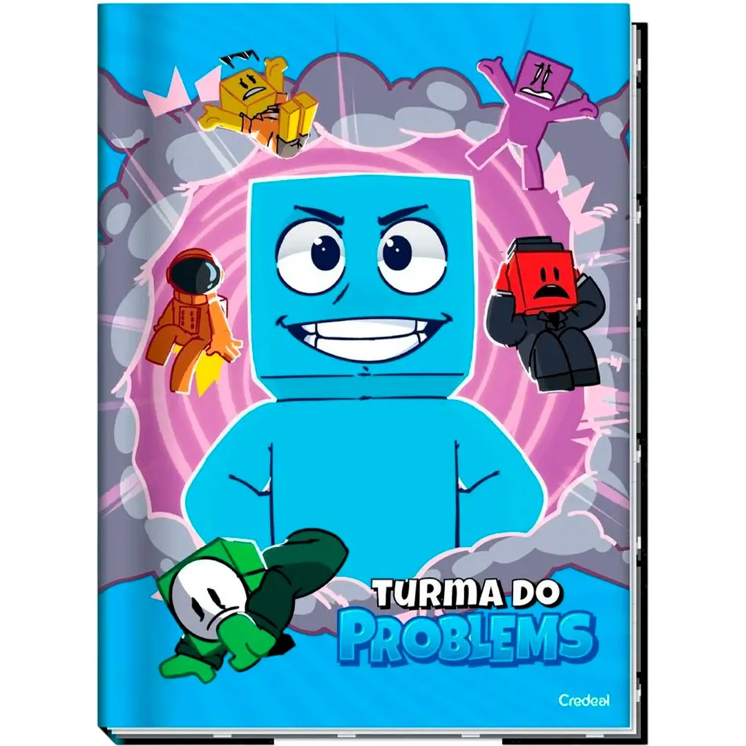 CADERNO BROCHURA UNIVERSITÁRIO COSTURADO CAPA DURA 80 FOLHAS ATHOS E PROBLEMS 275MM & 202MM