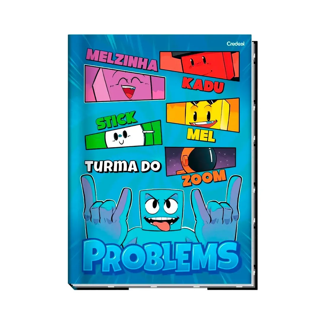 CADERNO BROCHURA UNIVERSITÁRIO COSTURADO CAPA DURA 80 FOLHAS ATHOS E PROBLEMS 275MM & 202MM