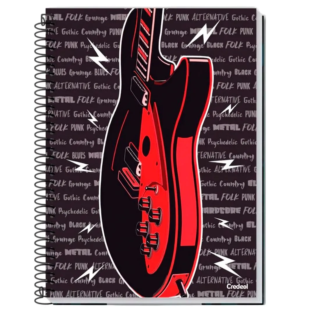 CADERNO 1/4 CAPA DURA 80 FOLHAS MY COLLECTION MASCULINO