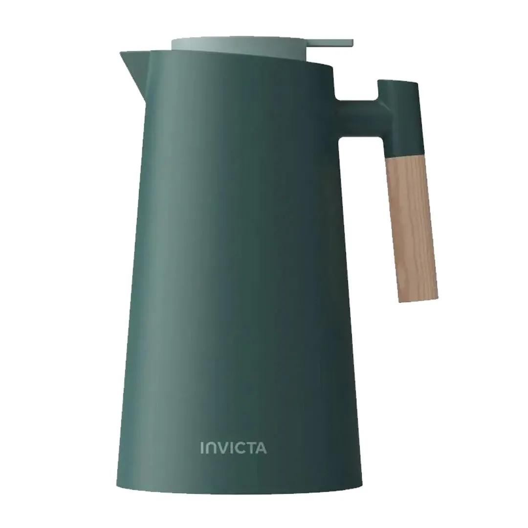 Garrafa Térmica Cori com Gatilho 1L Verde Cedro Invicta