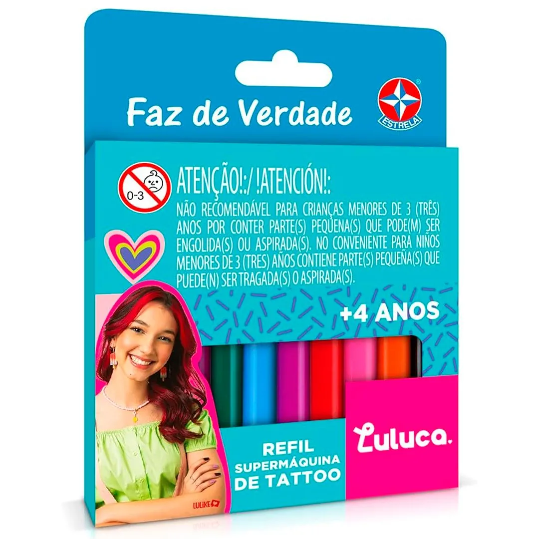 REFIL PARA MAQUINA DE TATUAGEM LULUCA