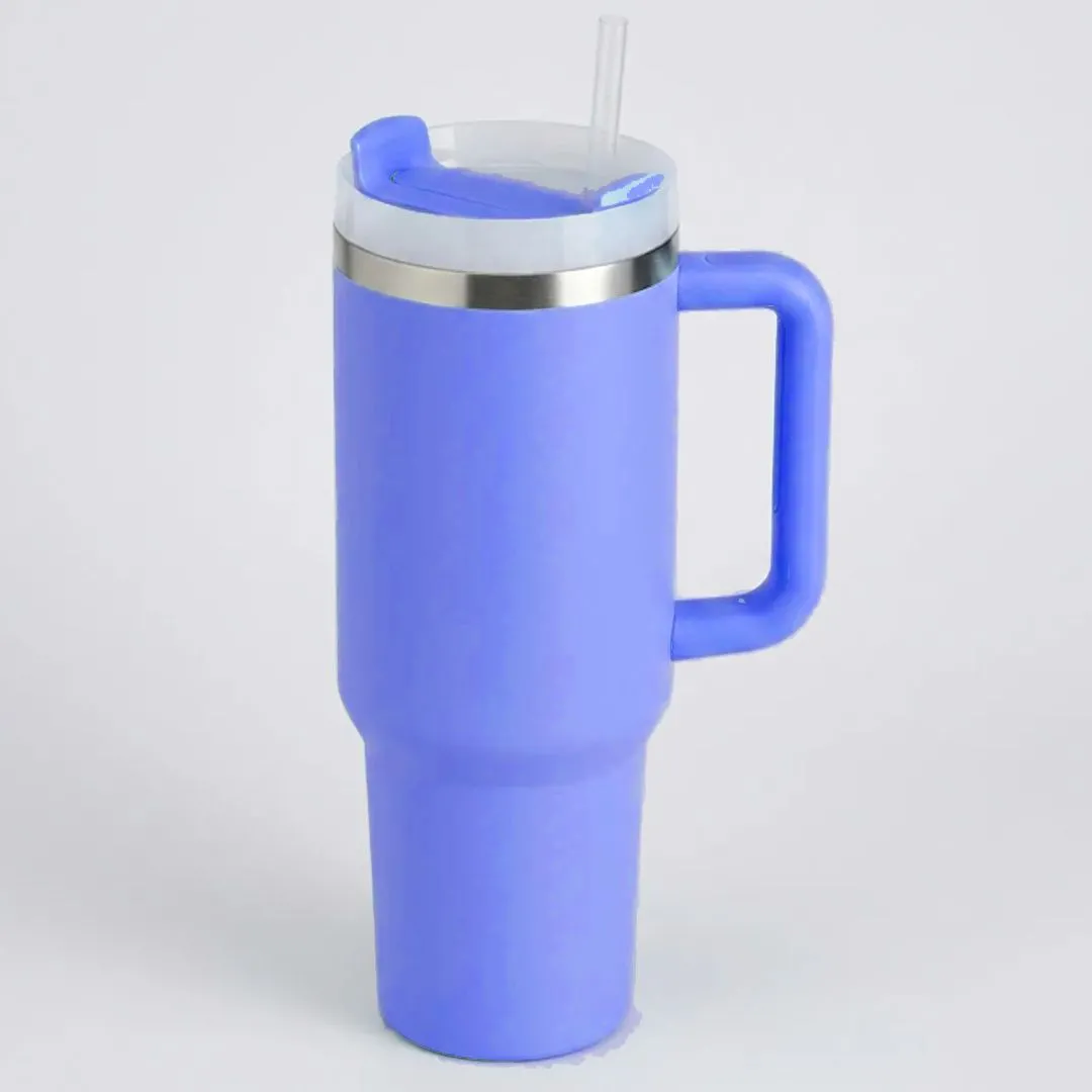 CANECA COM ALÇA/CANUDO INOX 1200ml