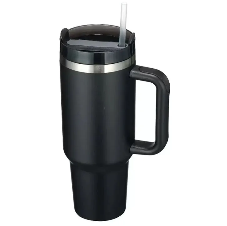 CANECA COM ALÇA/CANUDO INOX 1200ml