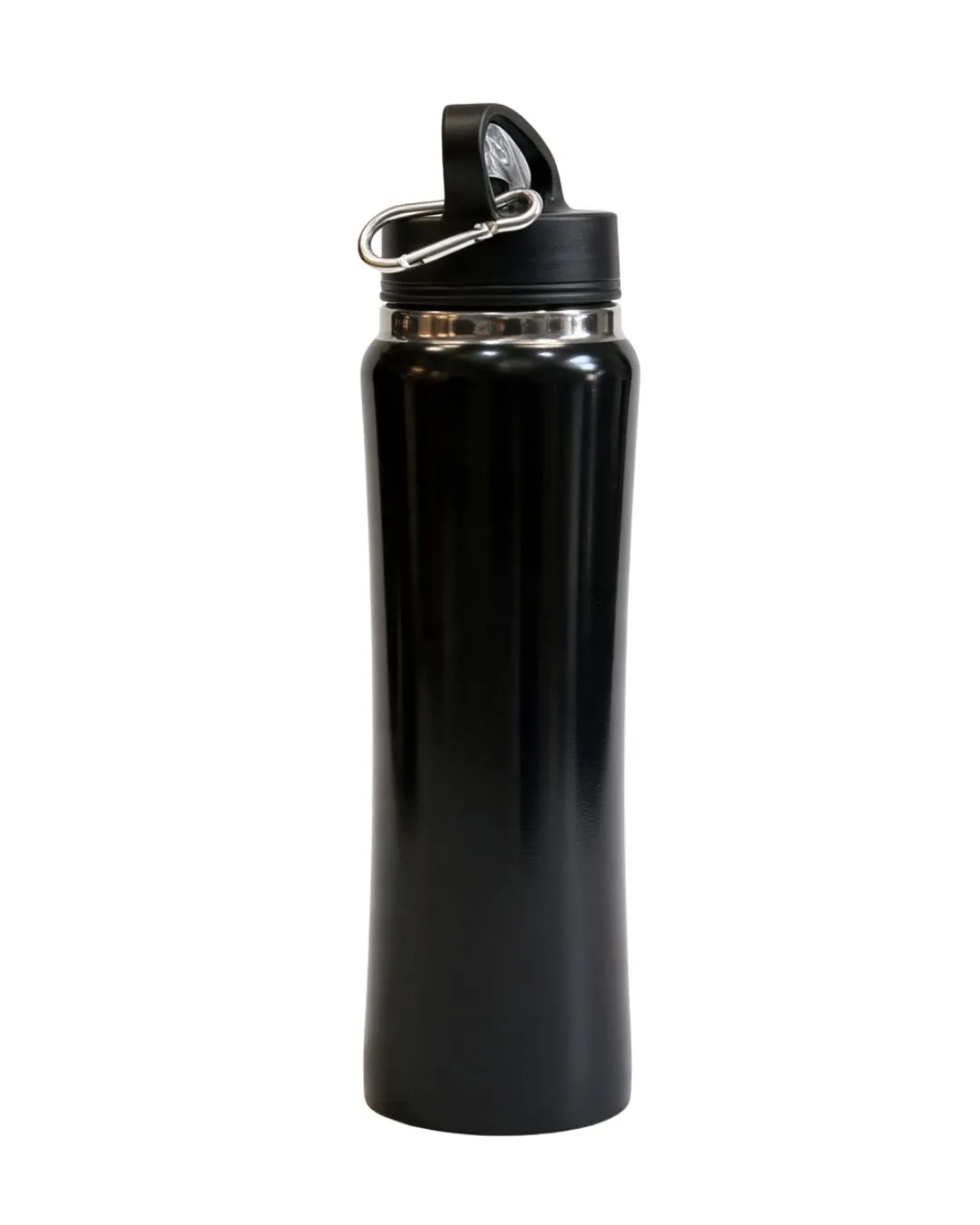 Garrafa Térmica Emborrachada Com Canudo Squeeze 750ml