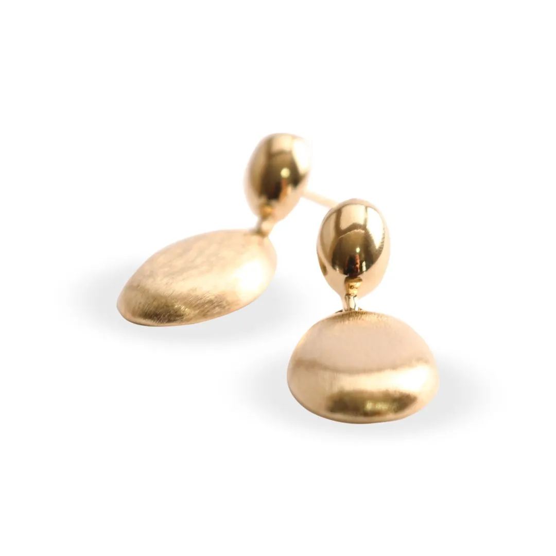 BRINCO DOURADO OVAL 