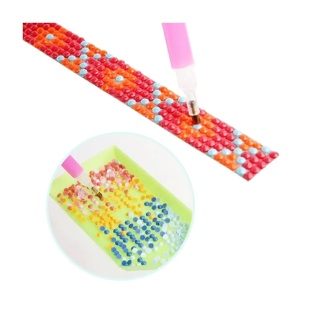 KIT TIARA E STICKERS COM DIAMANTES - LULUCA