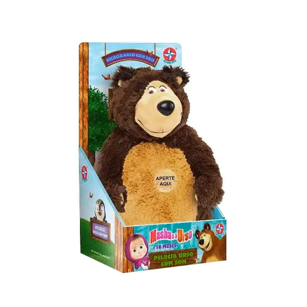 PELUCIA URSO COM SOM