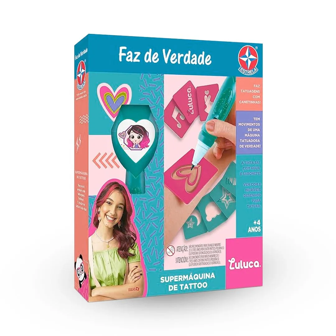 SUPER MÁQUINA DE TATTO DA LULUCA