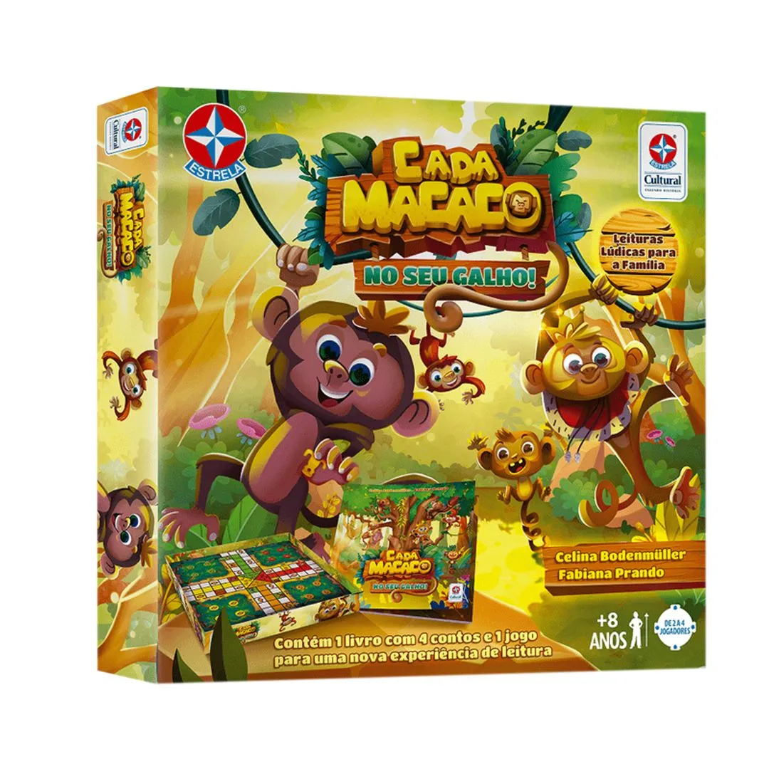LIVRO CADA MACACO NO SEU GALHO