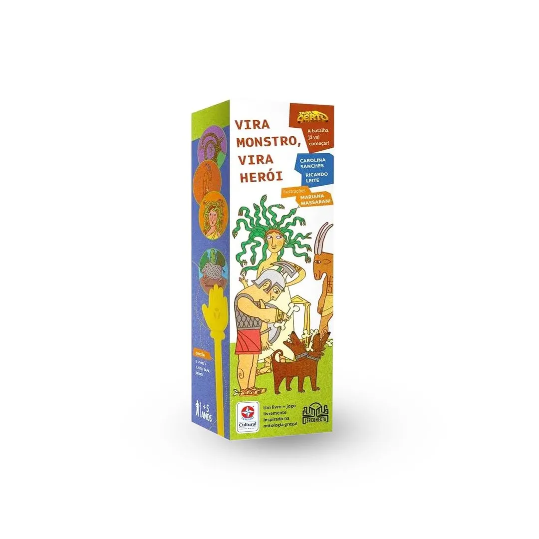 LIVRO VIRA MONSTRO, VIRA HERÓI
