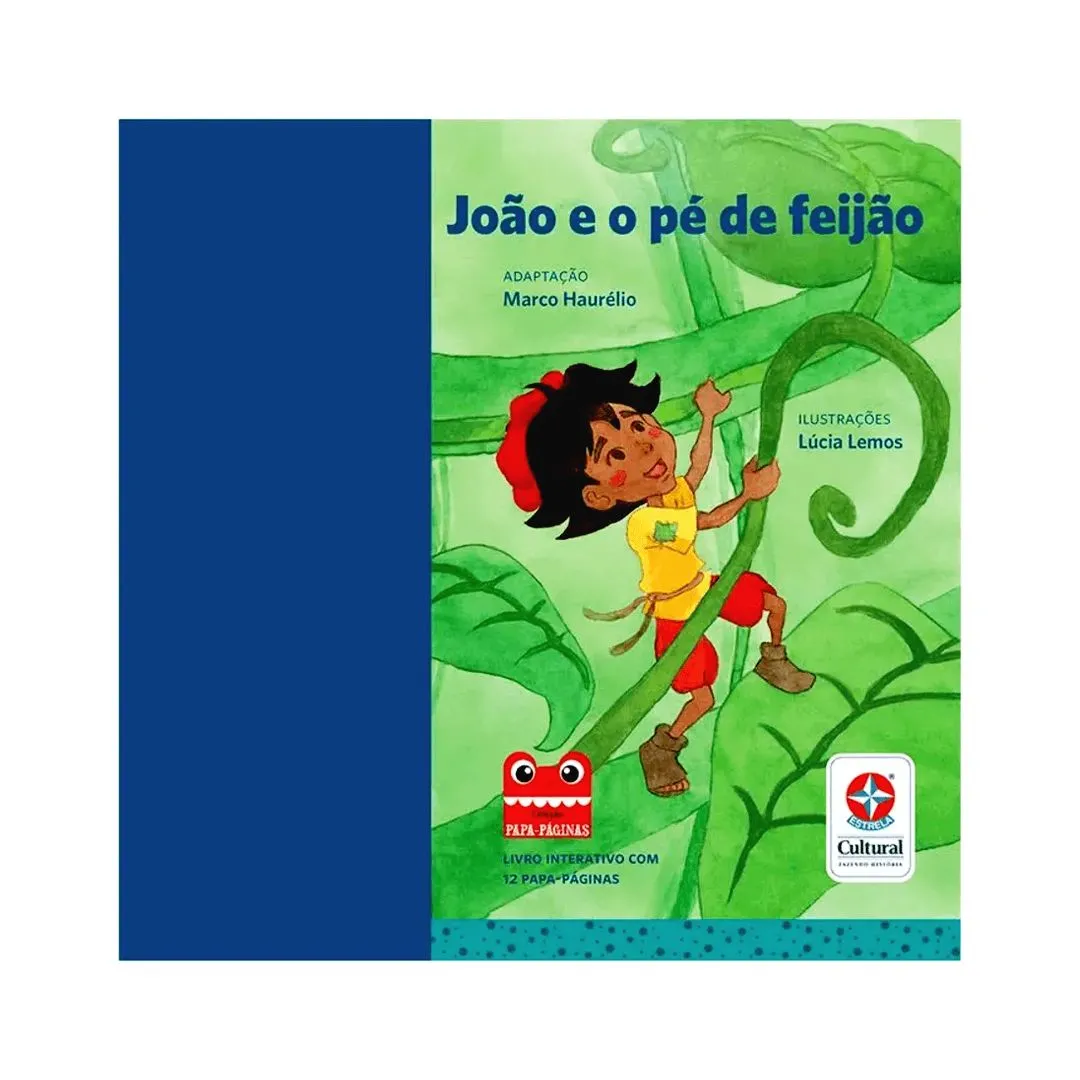 LIVRO JOÃO E O PÉ DE FEIJÃO COM BLISTER