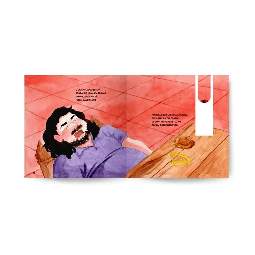 LIVRO JOÃO E O PÉ DE FEIJÃO COM BLISTER