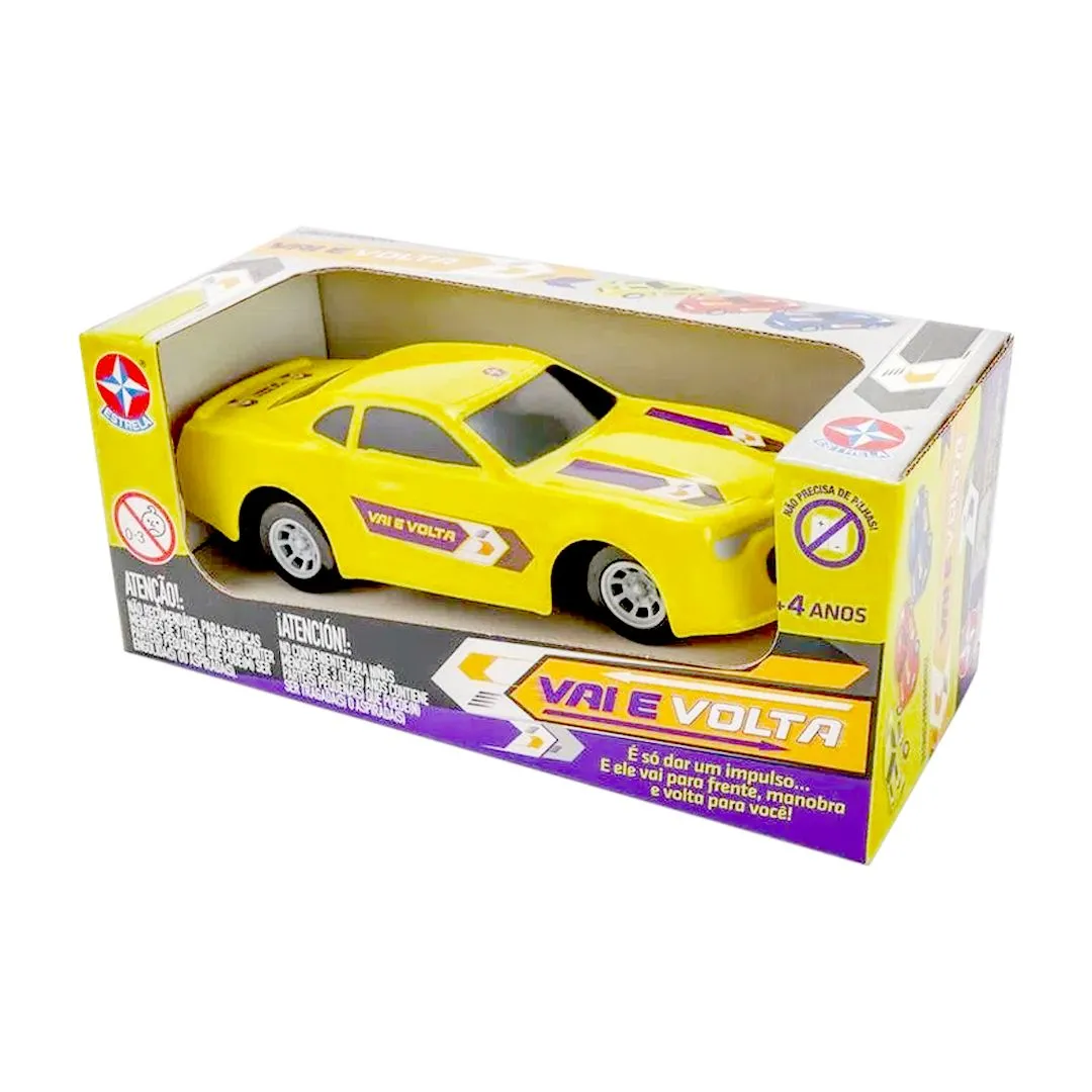 VAI E VOLTA MODELO ESPORTIVO AMARELO  