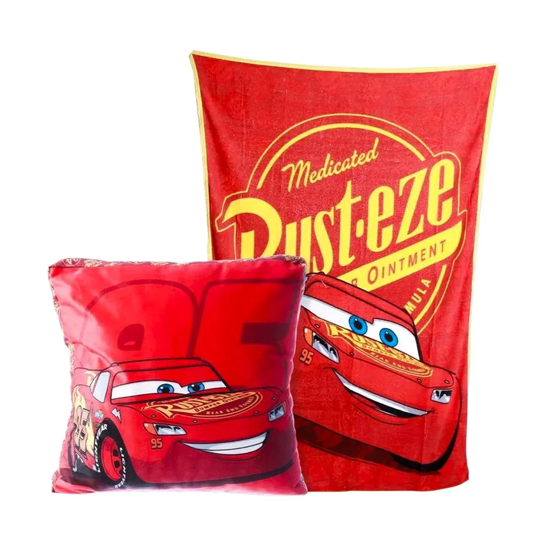 KIT ALMOFADA + MANTA CARROS