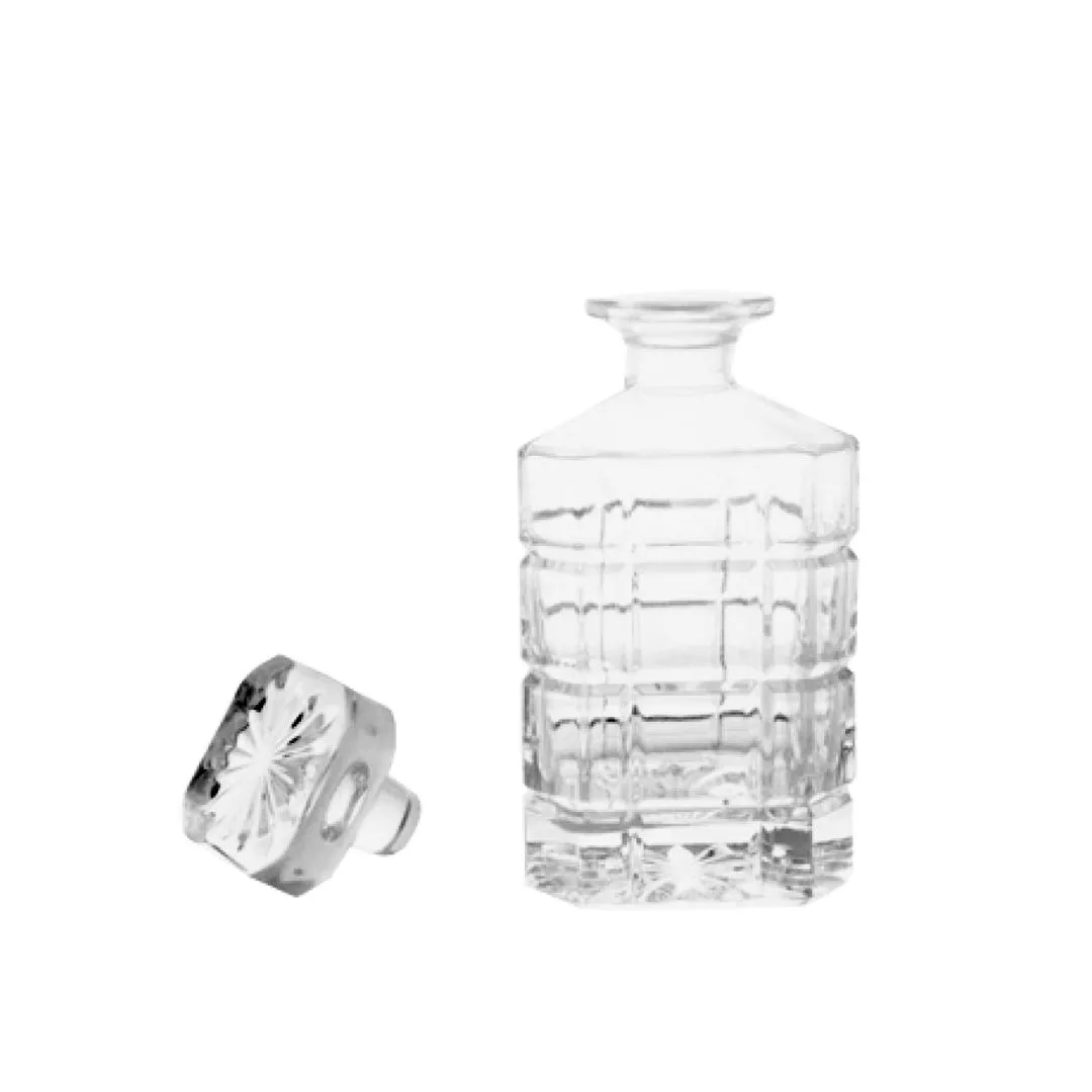 GARRAFA PARA WHISKY DE CRISTAL BROOKLYN 850ML