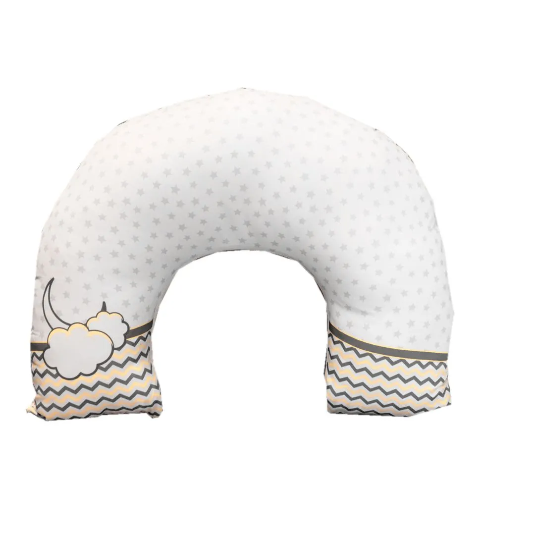 ALMOFADA DE AMAMENTAÇÃO AMARELO 52x43x15 CM