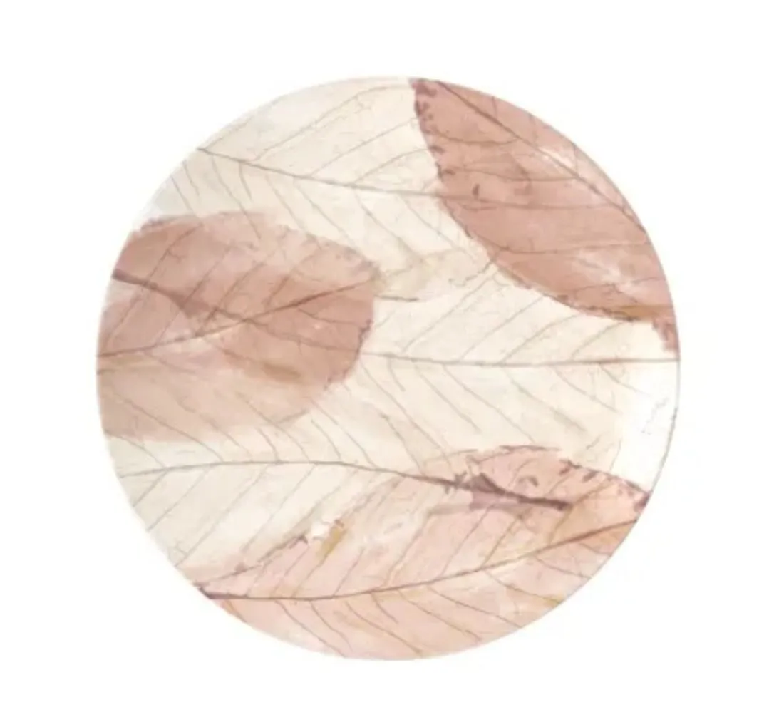 PRATO RASO C 28CM ROSE HO