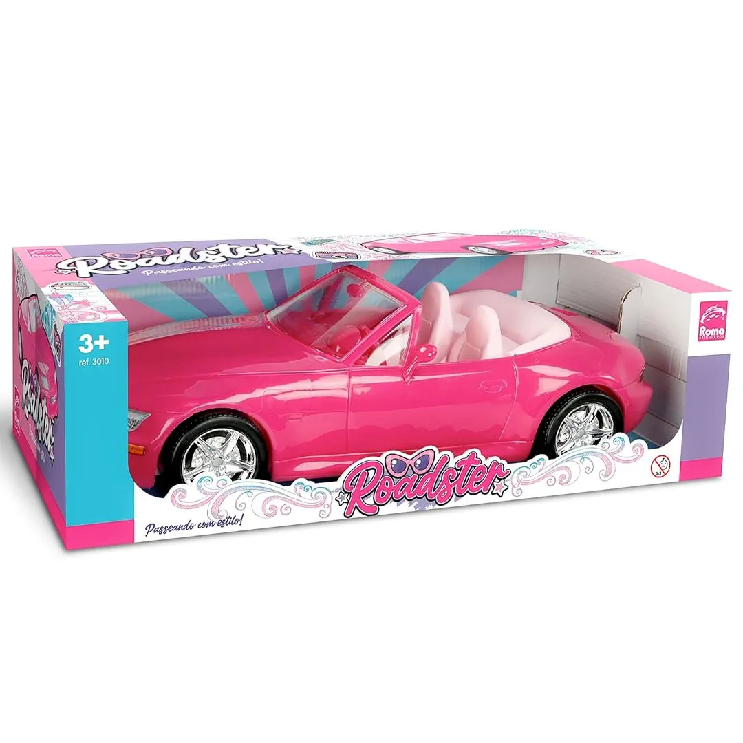 ROADSTER - MENINA CARRO BRINQUEDO PLÁSTICO