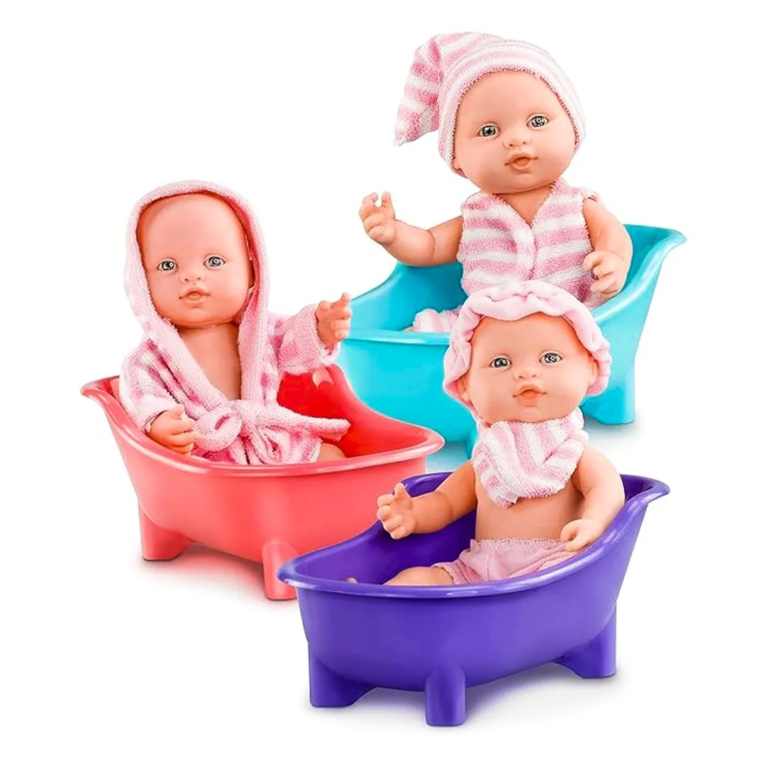 BABY CO - BANHEIRA BRINQUEDO BONECA VINIL/PLÁSTICO
