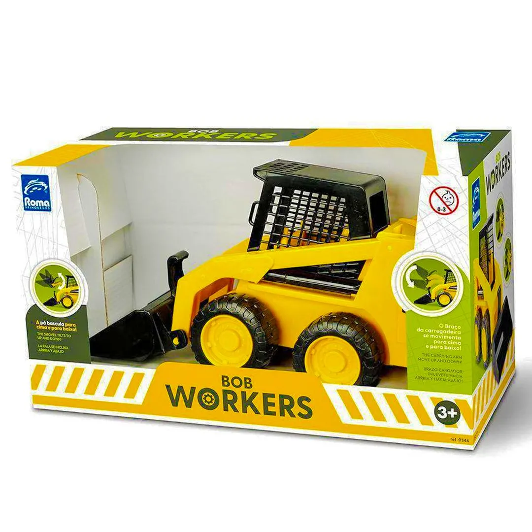 BOB WORKERS CARREGADEIRA BRINQ. PLÁST.
