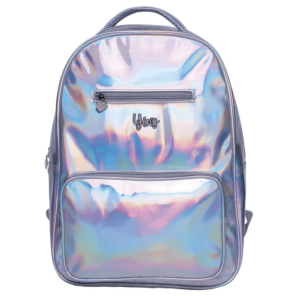 MOCHILA JUVENIL HOLOGRÁFICA 17,5 SORTIDO YINS