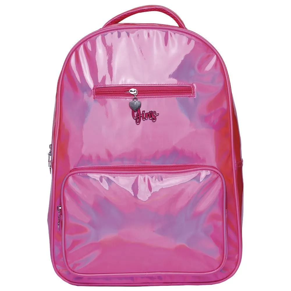 MOCHILA JUVENIL HOLOGRÁFICA 17,5 SORTIDO YINS