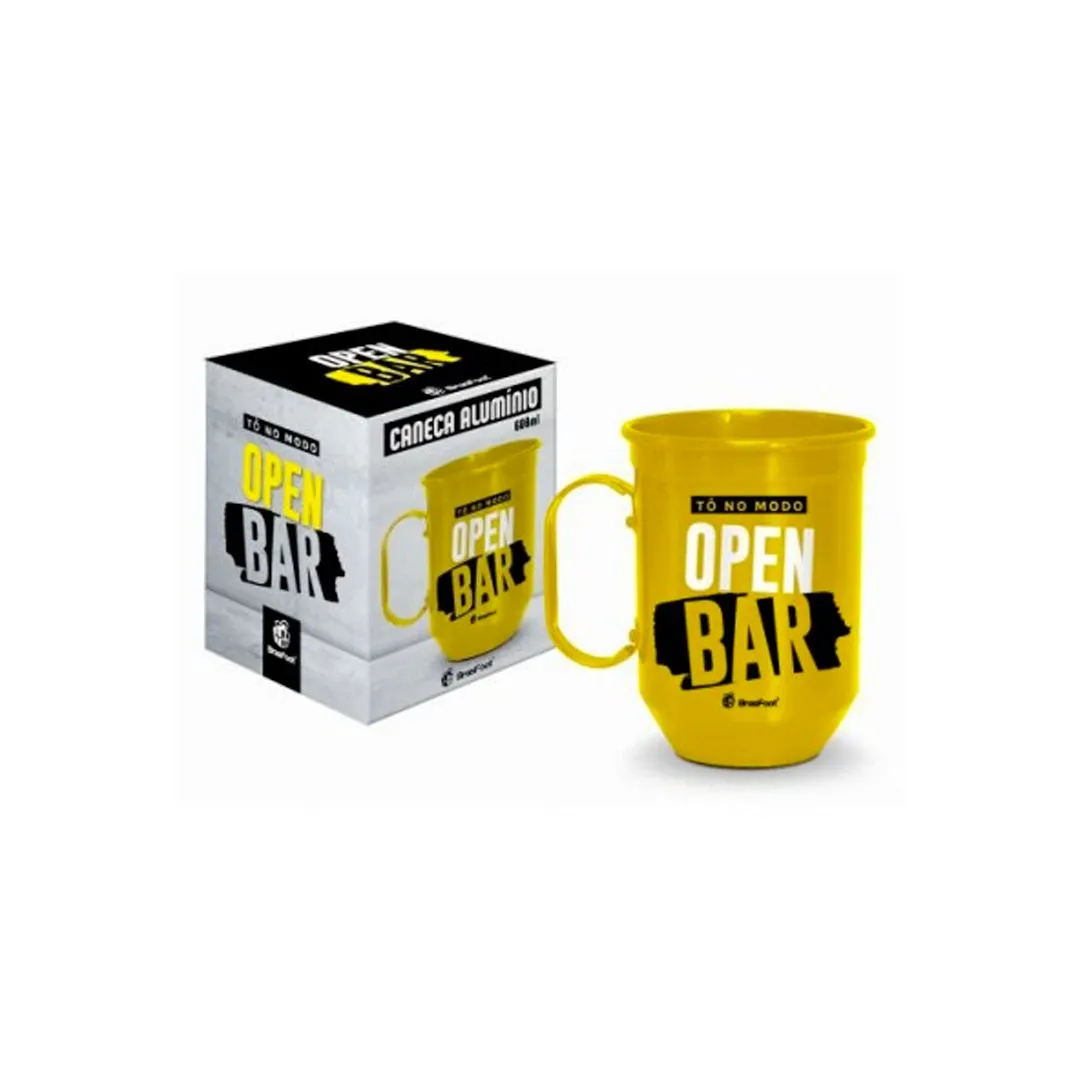 CANECA ALUMÍNIO - MODO OPEN BAR
