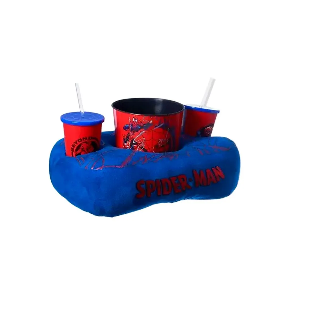 KIT ALMOFADA PIPOCA  FIBRA SUEDE SPIDER MAN BEYOND AMAZING 
