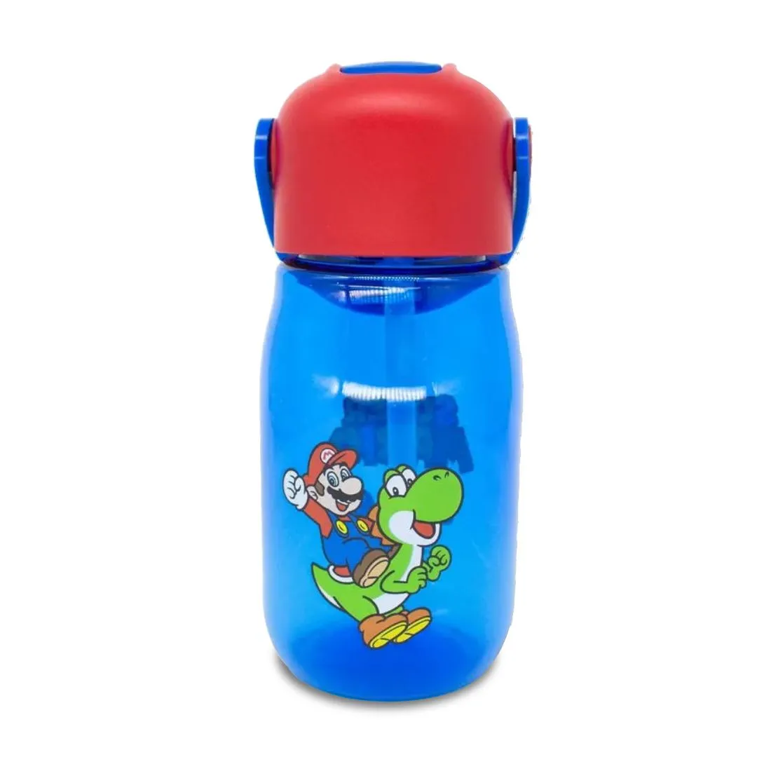 GARRAFA FLIP INFANTIL 400ML SUPER MARIO