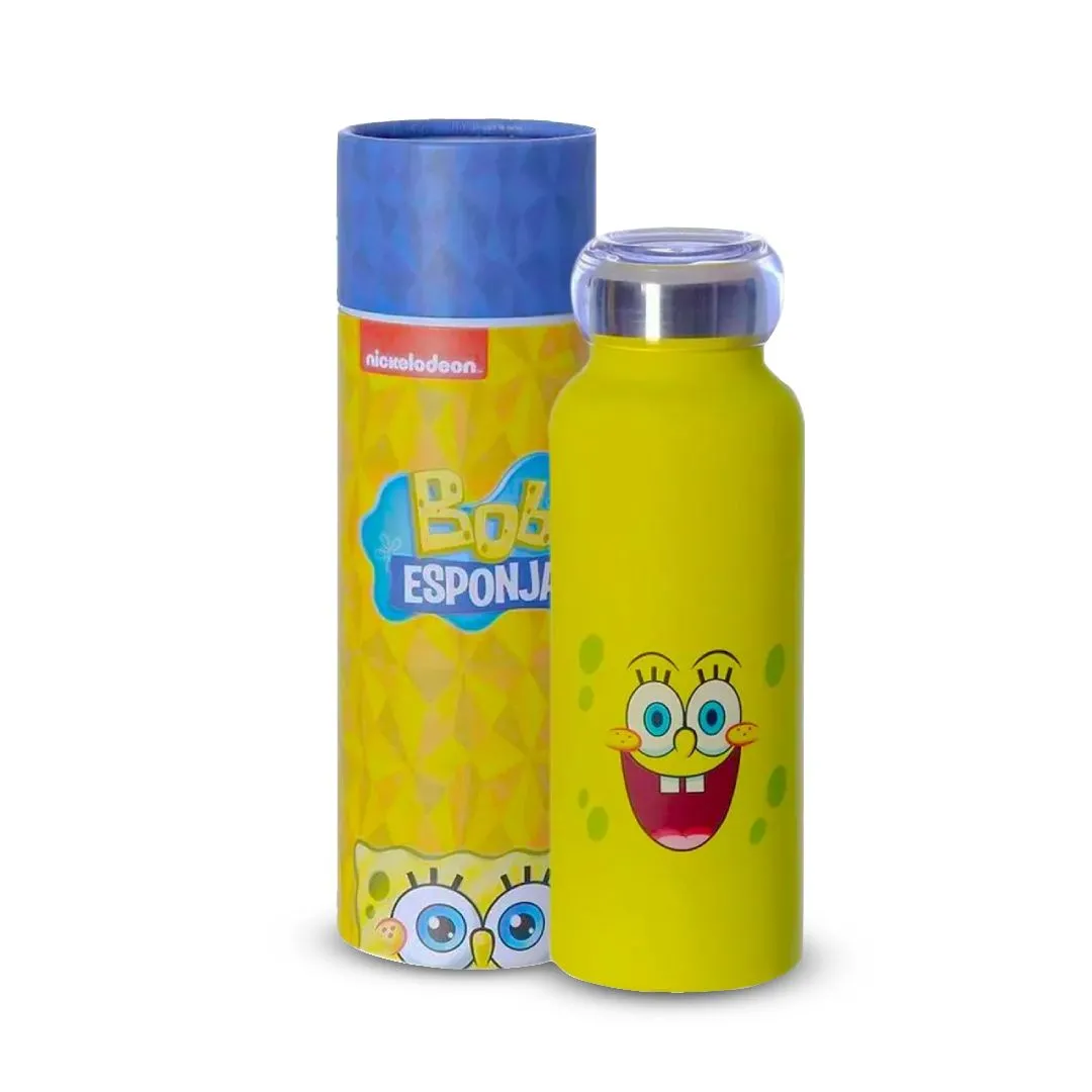 GARRAFA BUBBLE 500ML BOB ESPONJA