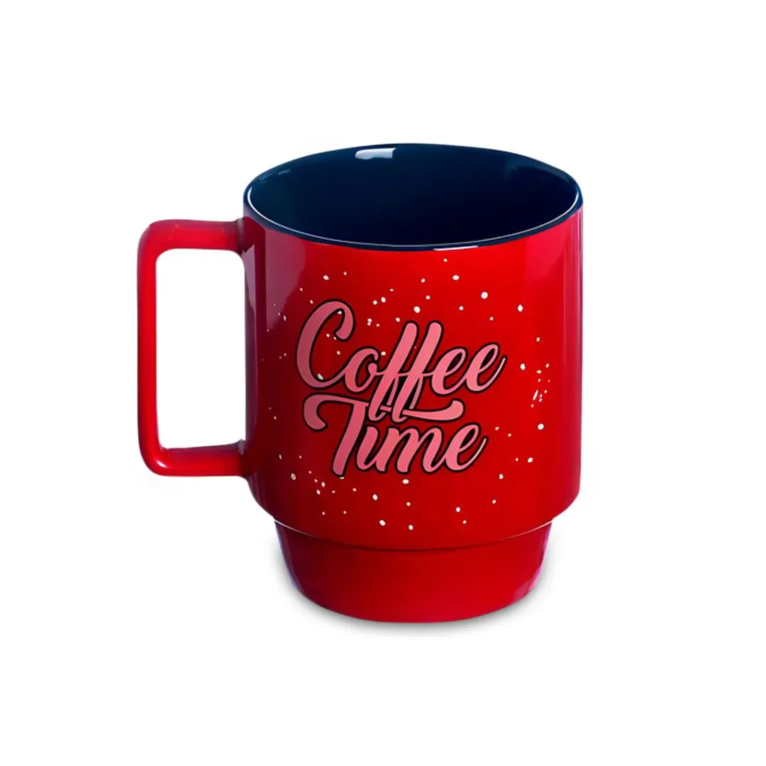 CANECA TINA 400ML COFFEE TIME