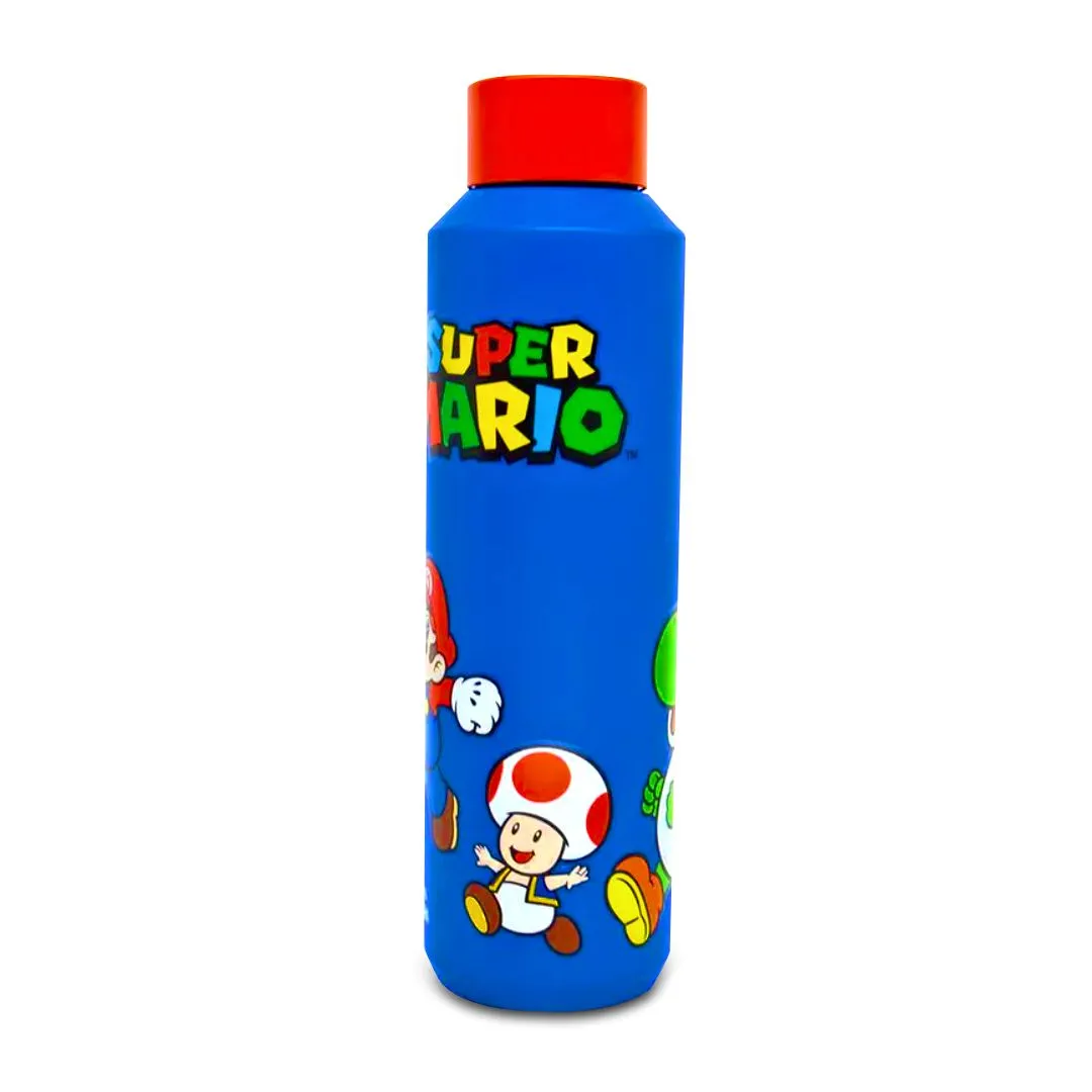 GARRAFA ACQUA 600ML TURMA DO MARIO 