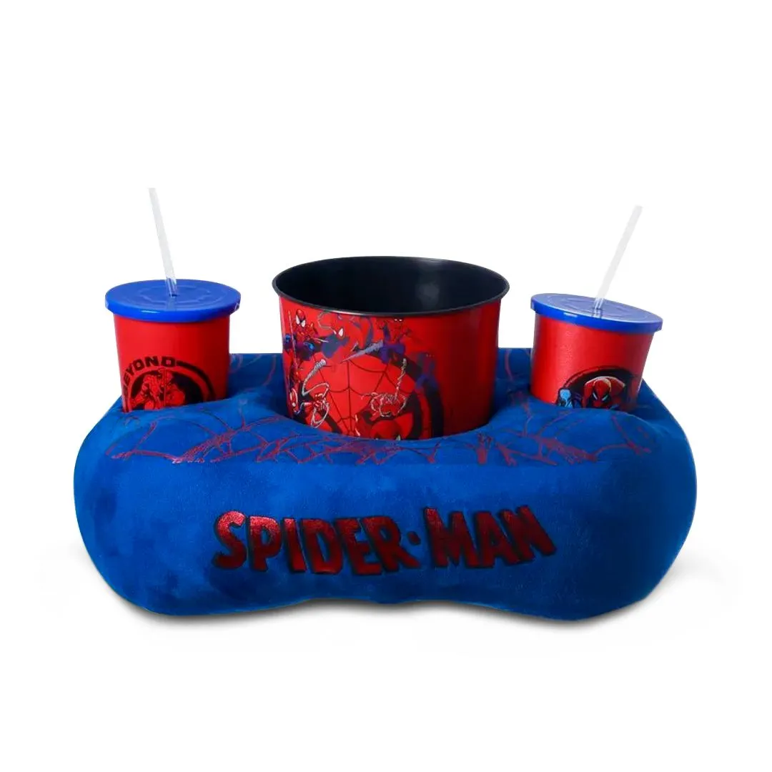 KIT ALMOFADA PIPOCA  FIBRA SUEDE SPIDER MAN BEYOND AMAZING 