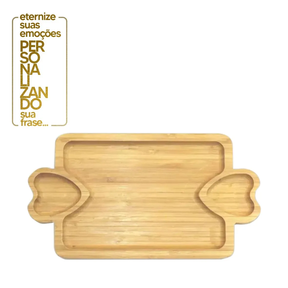 PETISQUEIRA DE BAMBU COM 3 DIVISORIAS