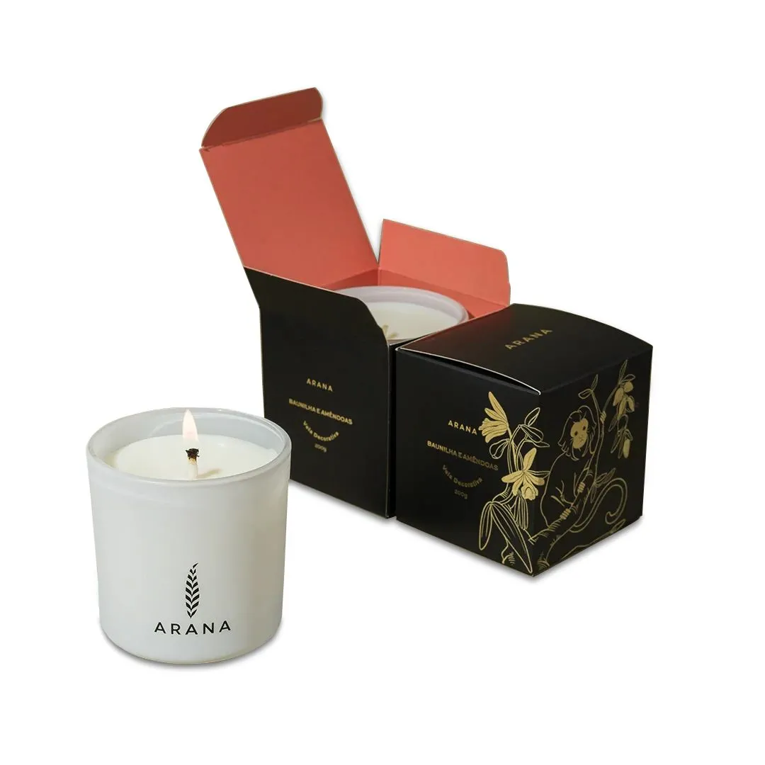 VELA BAUNILHA E AMENDOAS  200g