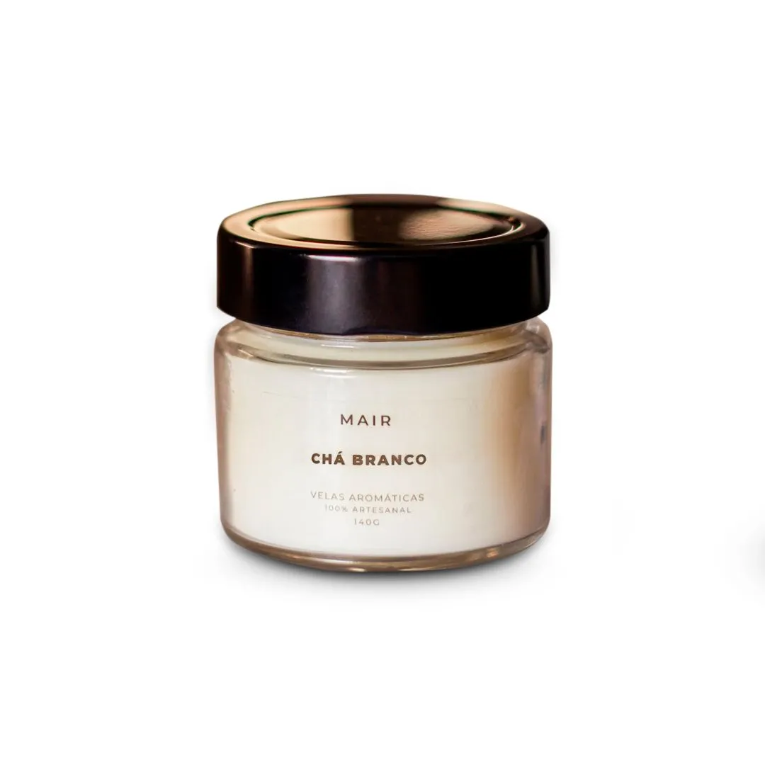 VELA AROMÁTICA 140G CLASSIC CHÁ BRANCO