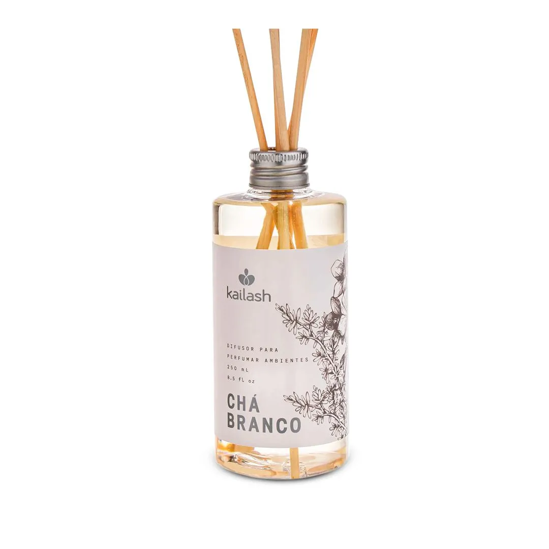 DIFUSOR ECONÔMICO PARA PERFUMAR AMBIENTES- CHÁ BRANCO- 250ML