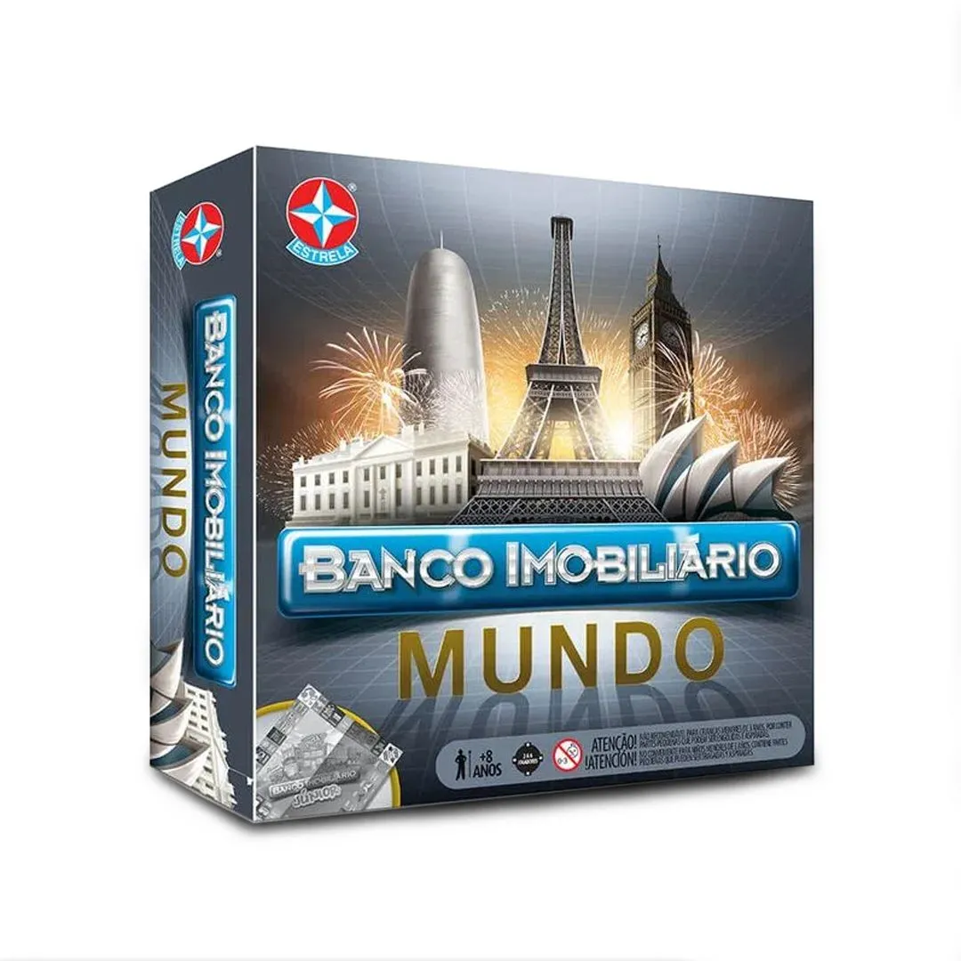 BANCO IMOBILIÁRIO - MUNDO