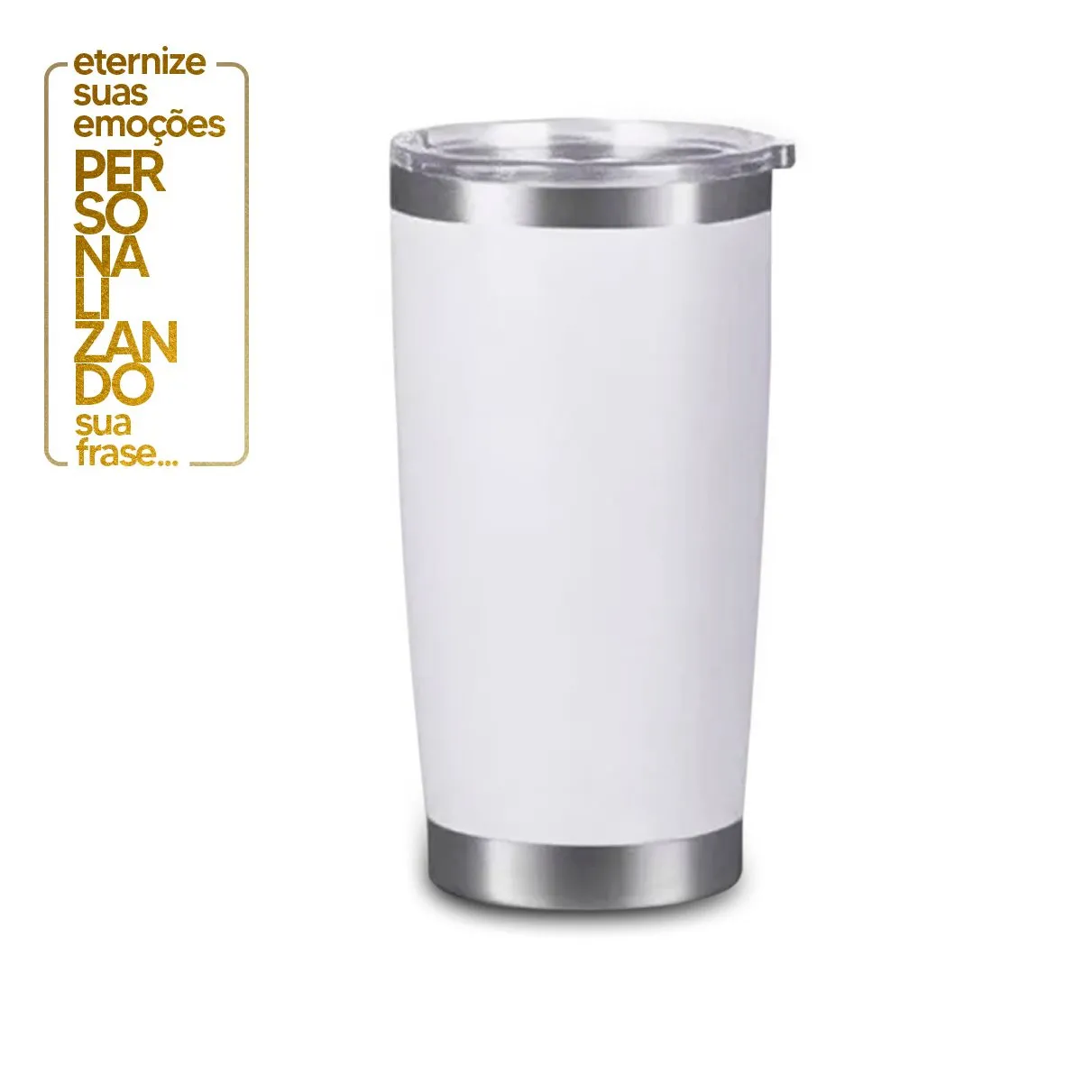 COPO TÉRMICO ISOLAMENTO A VÁCUO  590ml C/TAMPA