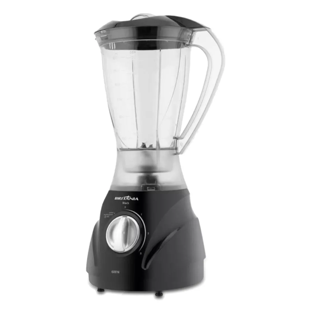 LIQUIDIFICADOR BRITÂNIA BLACK 3 VELOCIDADES 2,1L 220V