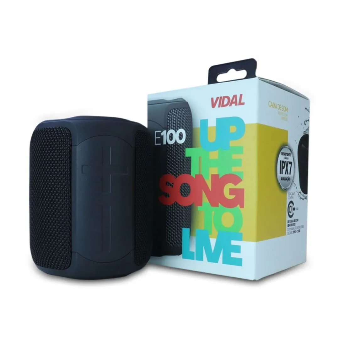 CAIXA DE SOM E100 - BLUETOOTH V 5.0