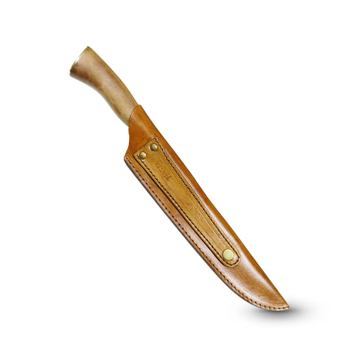 FACA 10' AÇO CIRÚRGICO PARA CHURRASCO PERSONALIZADA VIDAL