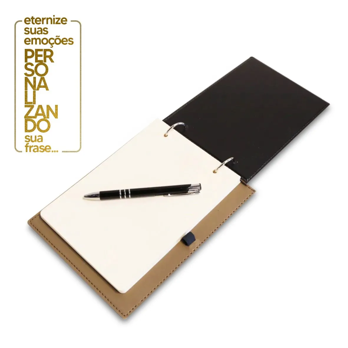 BLOCO ARGOLA COM CANETA (MONTANA FENDI)