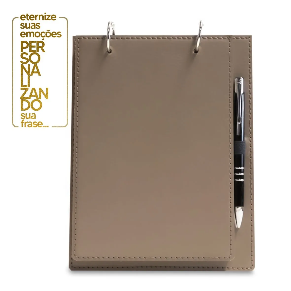 BLOCO ARGOLA COM CANETA (MONTANA FENDI)