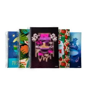CADERNO UNIVERSITÃRIO C/D 10M 160 FOLHAS- MY COLLECTION FEMININO