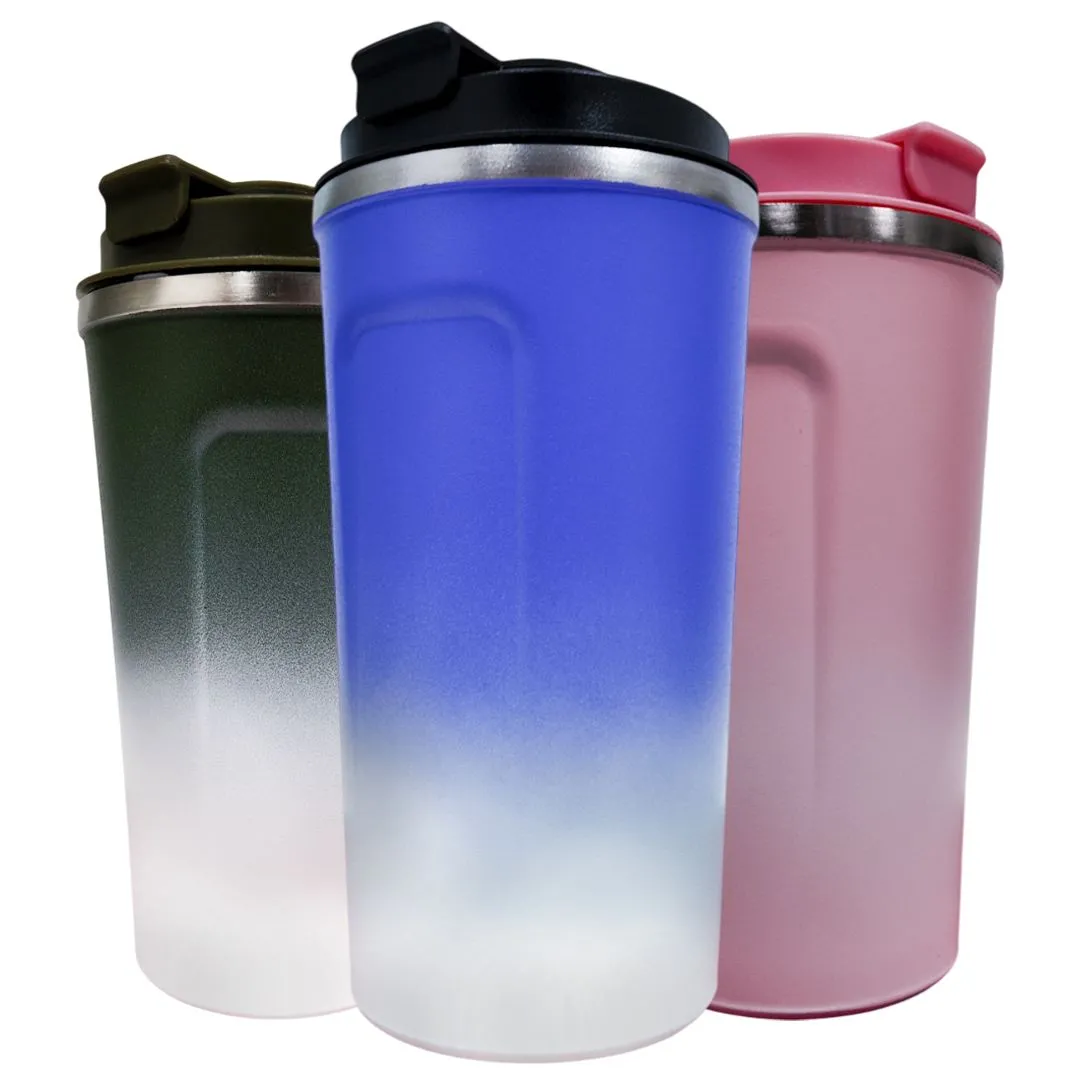 COPO ISOTÉRMICO COM TERMÔMETRO LED 510 ML